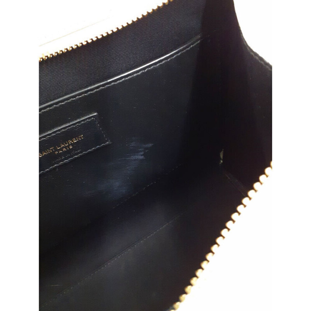 SAINT LAURENT PARIS Uptown 2way Handbag White - Picture 4 of 9